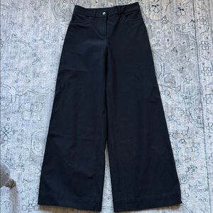 lululemon athletica Black wide leg pants